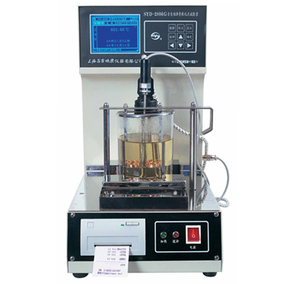 上海昌吉SYD-2806G型全自動瀝青軟化點(diǎn)試驗(yàn)器